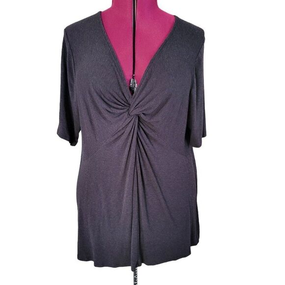 Lane Bryant Front Twist Tunic (Size 18/20) - Picture 1 of 6